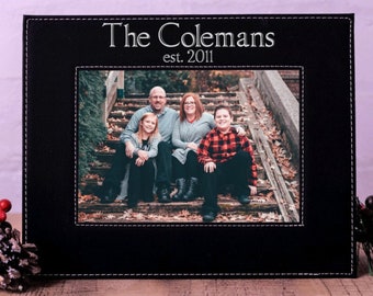 Family Photo Frame, Family Portrait, Custom Picture Frame, Personalized Frame, 5x7 Picture Frame, 4x6 Frame, 8x10 Photo Frame, Family Gift
