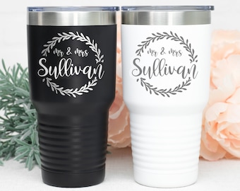 Wedding Gifts For Couple, Just Married Gift, Mr and Mrs Gift, Bride and Groom Cups, Bride and Groom, Bride Tumbler, Matching Wedding Mugs