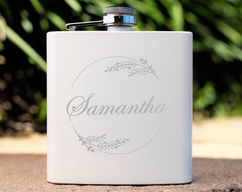 Flask for Women, Flask for Her, Bridesmaids Gift, Bridesmaid Proposal, Bridal Party Gift, Wedding Party, Gift for Women, Best Friend Gift