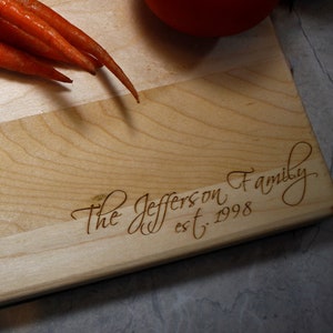 Engraved Cutting Board - Housewarming Gift - First Home Gift - Gift for the Couple - Custom Gift - Personalized -  First Home - Closing Gift
