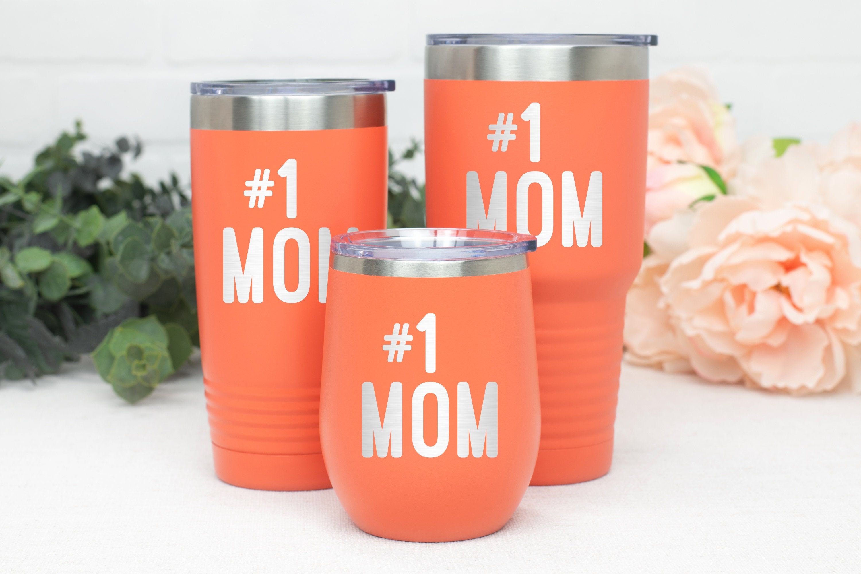 Mothers Day Gifts Best Mom Ever #1 Mom 20oz Tumbler