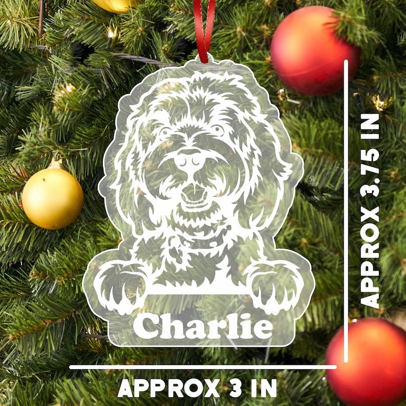Labradoodle Ornament