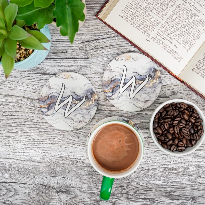 BlueRidgeMountainCo Monogram Coasters