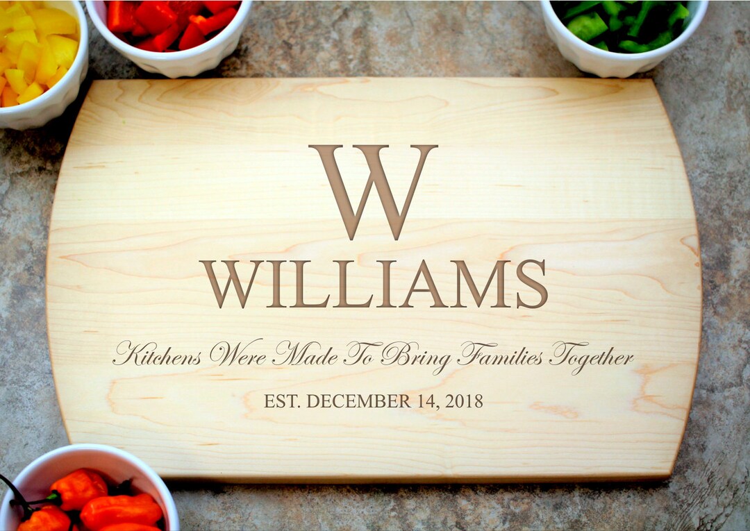 Cutting Board, Realtor Closing Gift, New Home Gift, Cutting Board