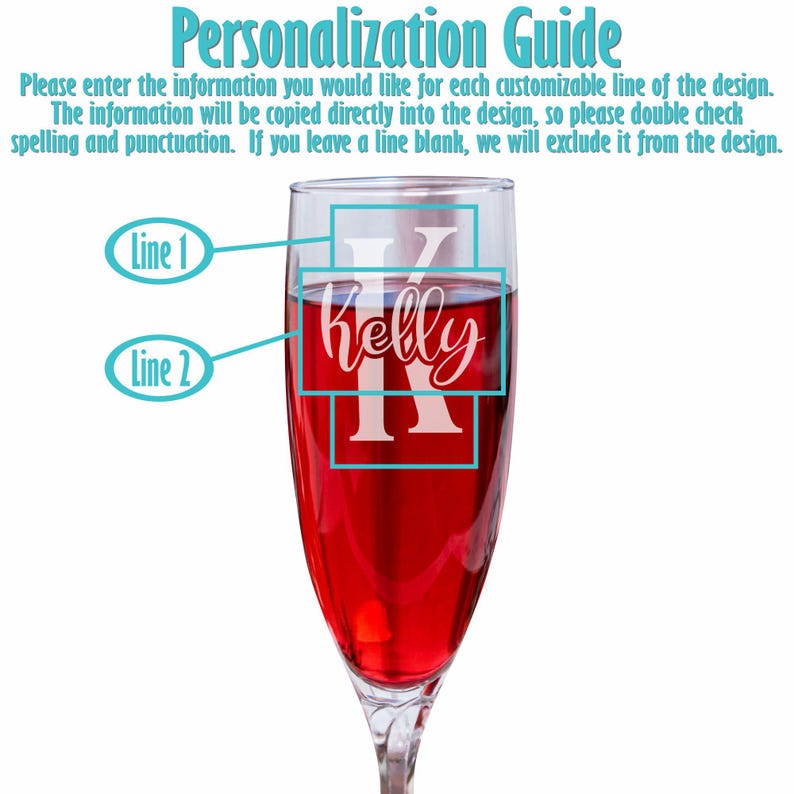 Bridesmaid Champagne Flutes – Personalized Wedding Party Glasses – Custom Bridal Party Gift for Getting Ready Design 8