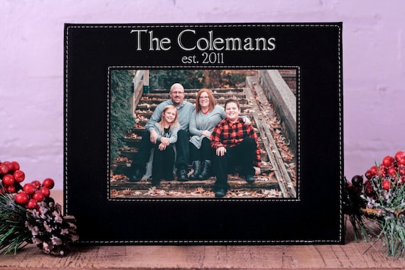 Family Photo Frame, Family Portrait, Custom Picture Frame, Personalized Frame, 5x7 Picture Frame, 4x6 Frame, 8x10 Photo Frame, Family Gift