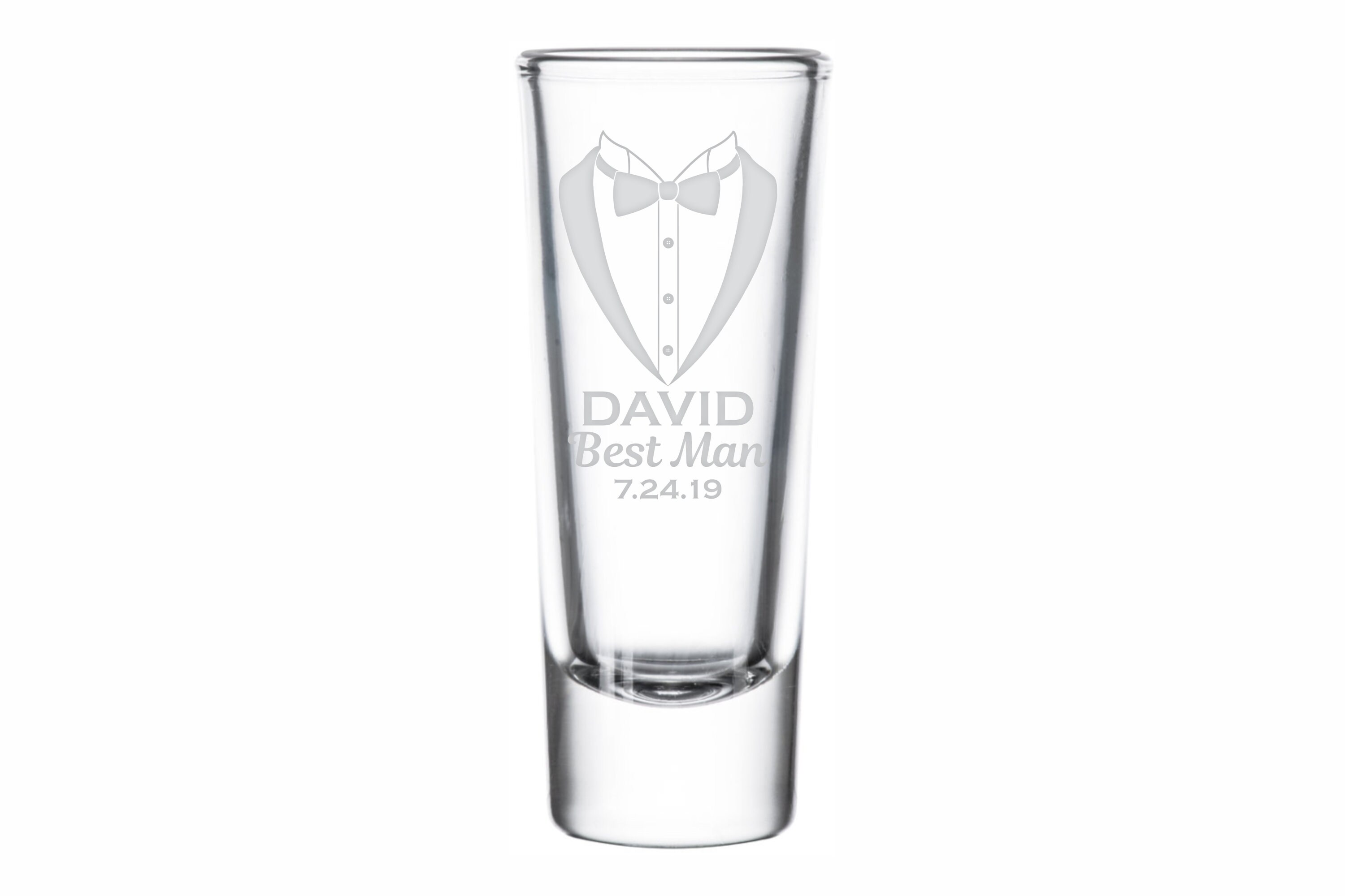 Personalized Shot Glasses Custom Shot Glasses Bridal Party Etsy