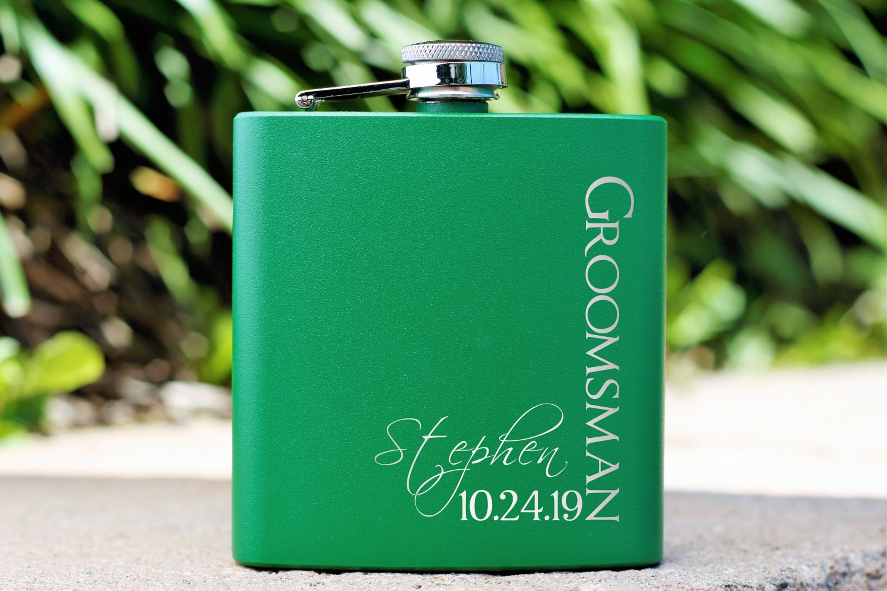 Custom Flask Personalized Flask Flask for Men Engraved Etsy