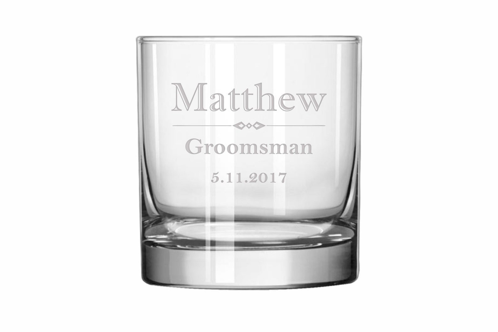 Personalized Whiskey Glass Set of 2 Engraved Wedding Glasses Etsy