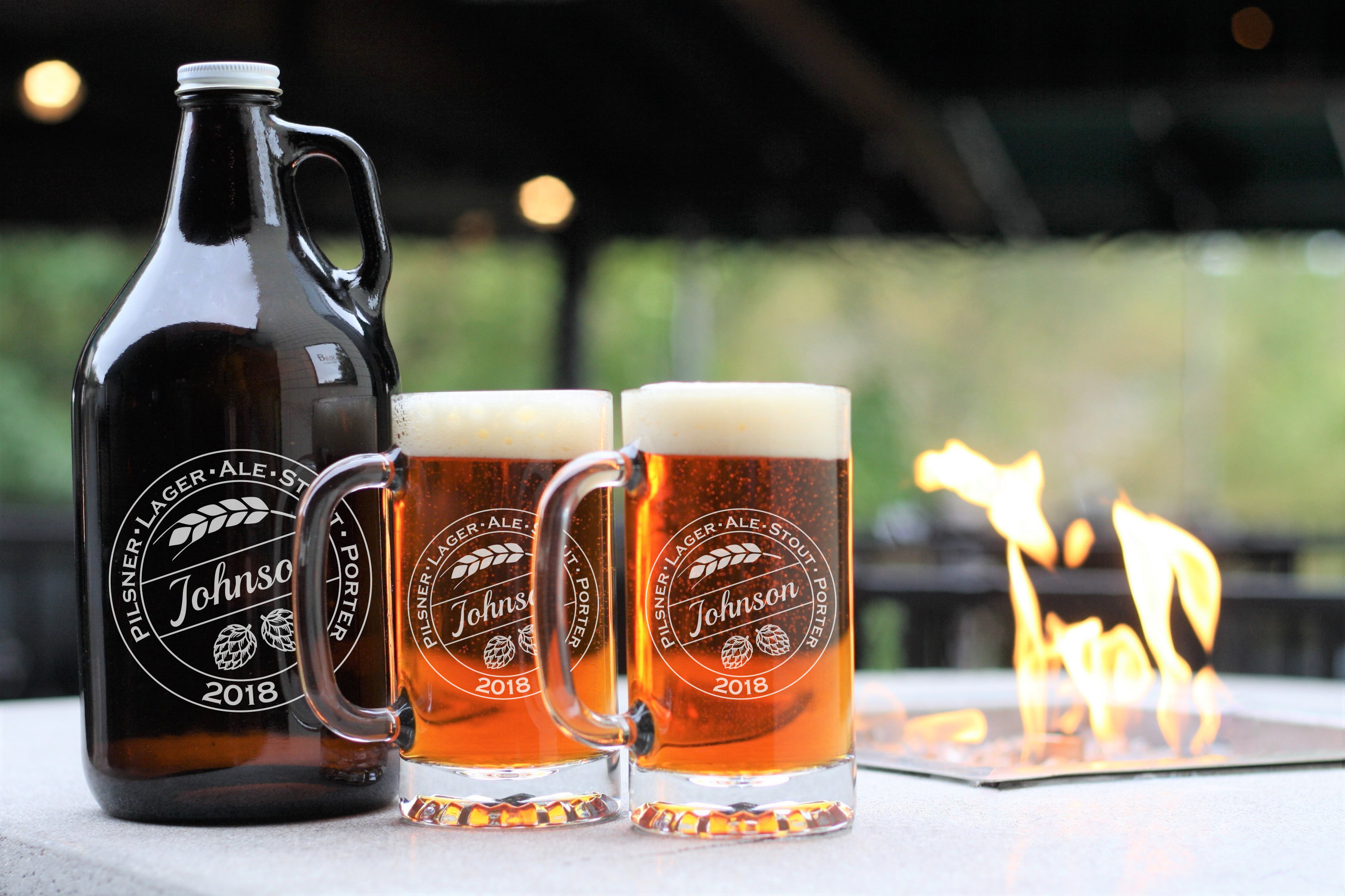 Unique Christmas Personalized Amber Beer Growler 64 oz Valentines Day Husband Fathers Day Engraved Beer Gifts for Beer Lovers and Enthusiasts Birthday Gift for Him Filigree Boyfriend Dad Unique Christmas Personalized Amber Beer Growler 64 oz Valentines Day Husband Fathers Day Engraved Beer Gifts for Beer Lovers and Enthusiasts Birthday Gift for Him Filigree Boyfriend Dad
