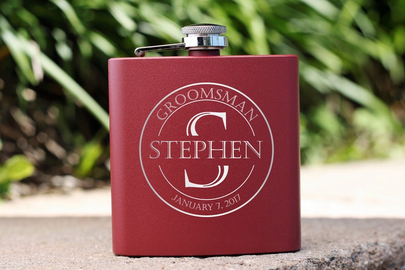 Custom Hip Flask Personalized Flask Flask for Men Engraved Etsy