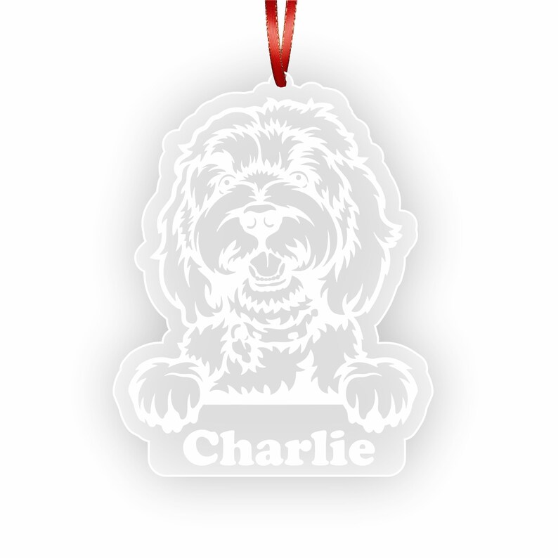 Labradoodle Ornament - Thumbnail 2