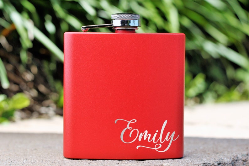 Custom hip flask personalized flask flask for men engraved etsy