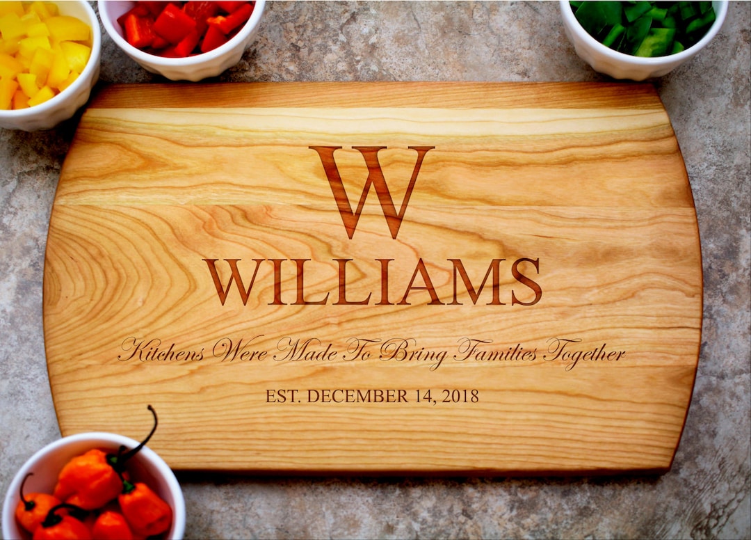 First Home Custom Cutting Board, First Home Gift, New Home Gift ...