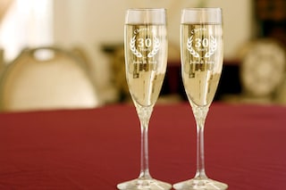 30th Anniversary Toasting Flutes
