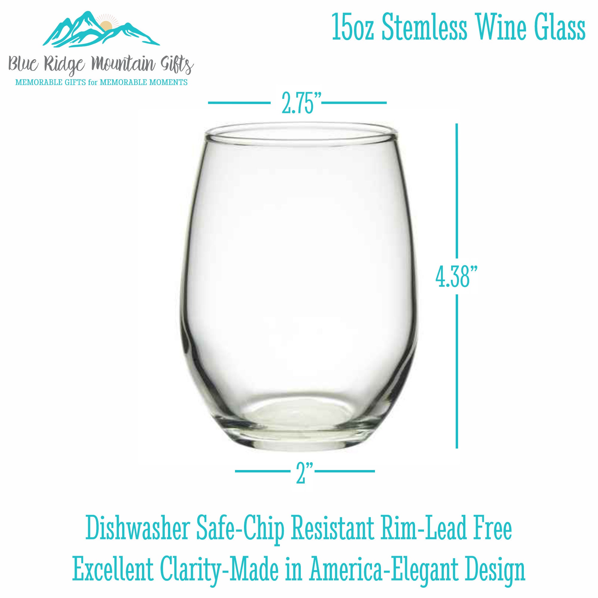 25 Year Wedding Anniversary Stemless Wine Glasses, Set of 2 Wine Tumblers,  Gift for Her, Anniversary Present for Mom, Etched Glass for Woman - Etsy