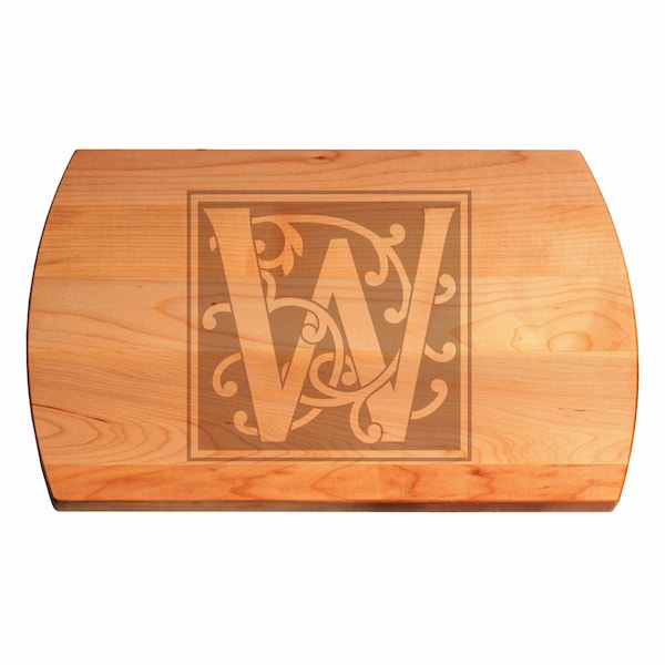 Paula Martin Cutting Board with Double Sided Engraving