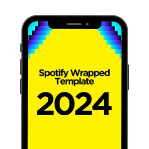 Spotify Wrapped Template Canva - Etsy