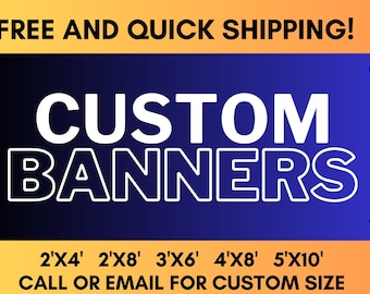 Banners/Posters for Businesses, Graduations, Food Menu's, Advertising, Announcements, Parties/Birthdays, Celebrations