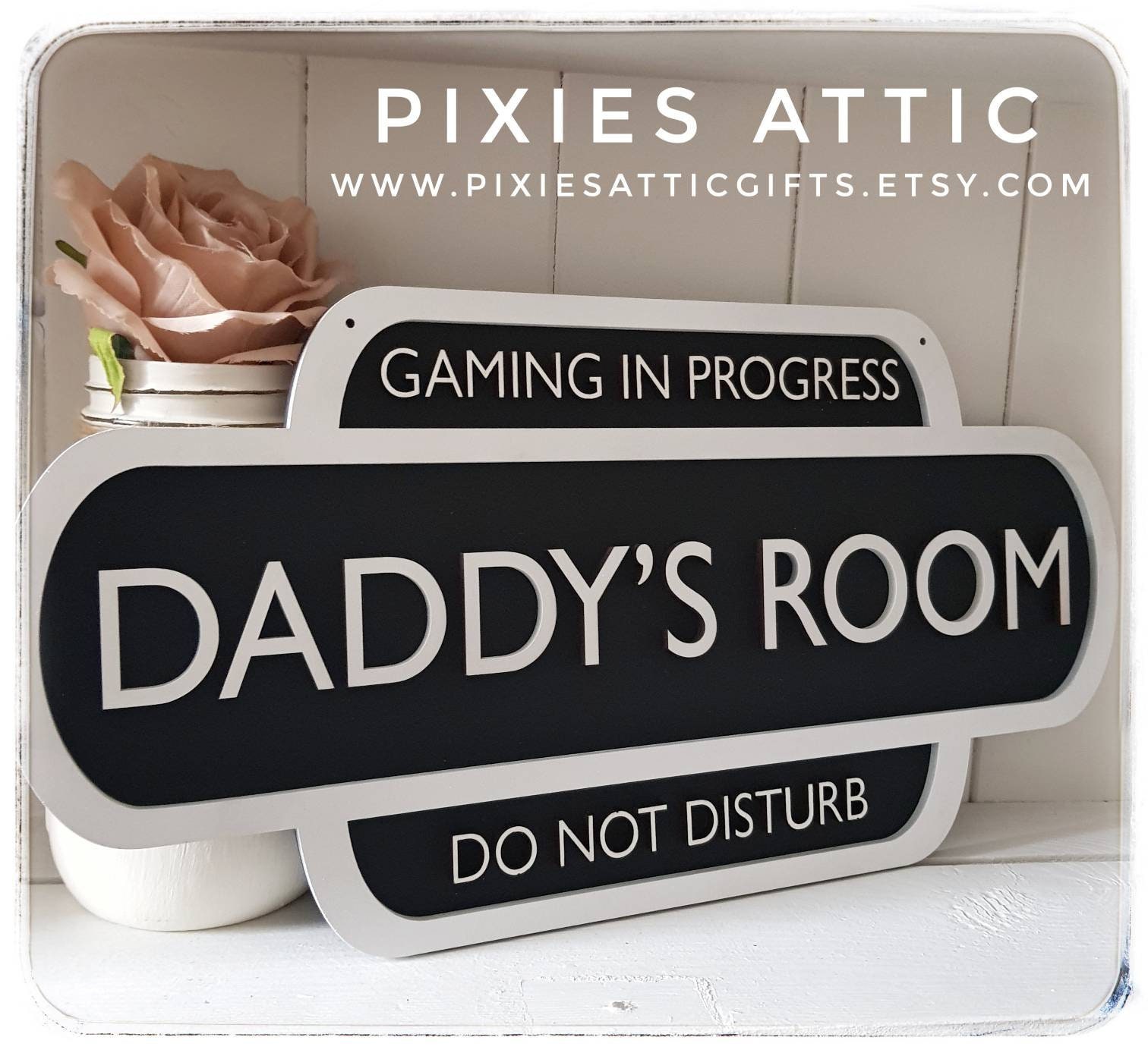 Personalised Gaming Bedroom Door Sign/ Gaming in Progress/ Boy - Etsy