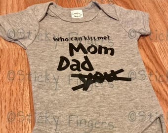 Don't Kiss Me Infant Bodysuit