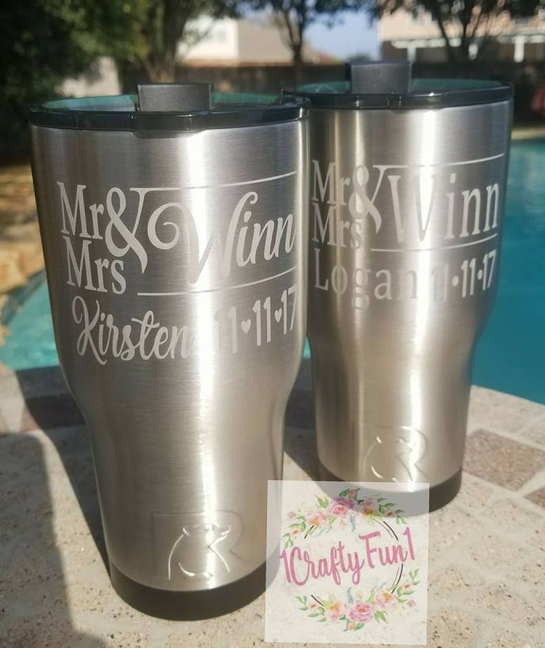 Etched Stainless Tumbler Etsy