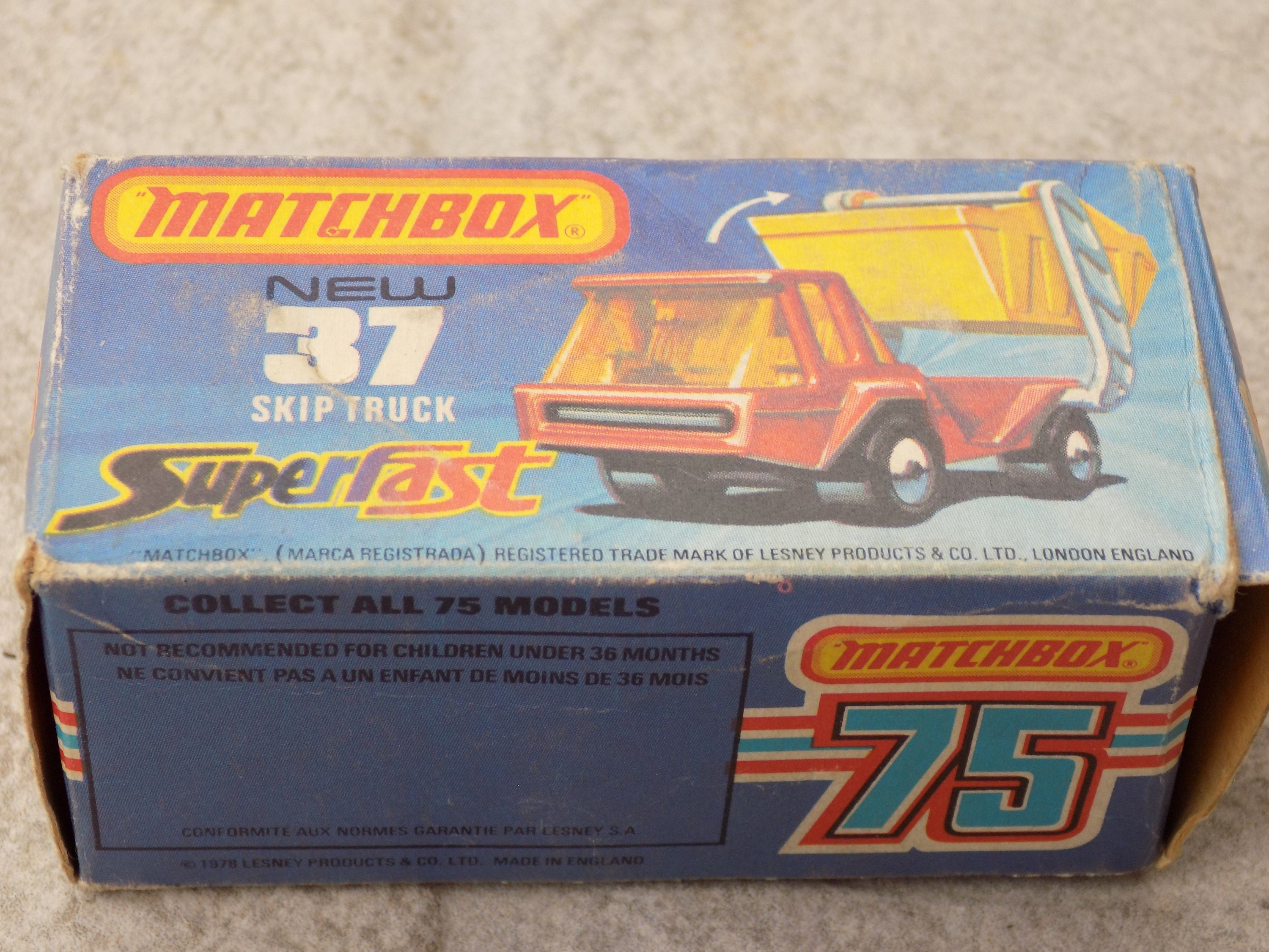 skip truck toy