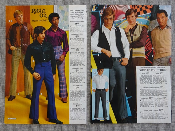 Printable 1970's Catalog / Men Fashion / Digital Download - Etsy
