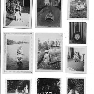 Printable Children Playing vintage digital instant download / photographs / junk journal / scrapbooking / ephemera