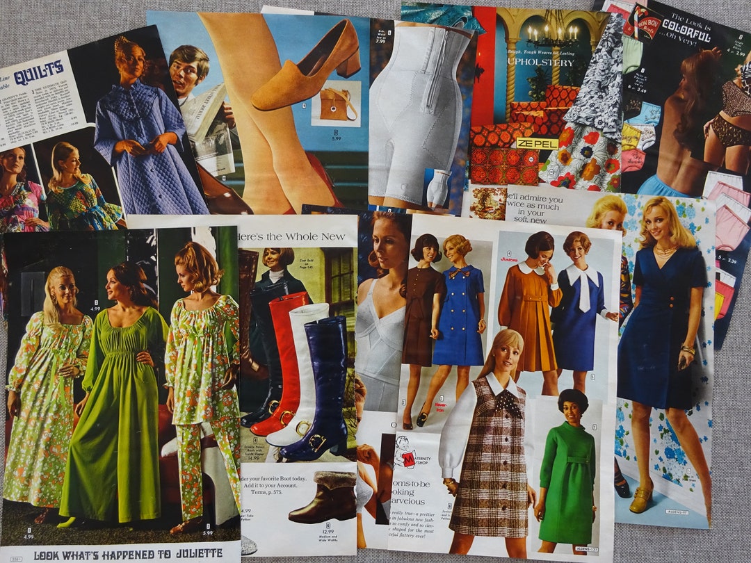 Printable 1970's Catalog / Women Fashion / Digital Download - Etsy