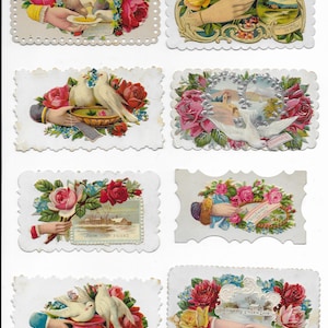 Tarjetas de llamada victorianas imprimibles descarga digital instantánea imprimible / mujeres / diario de basura hecha a mano / mujeres vintage