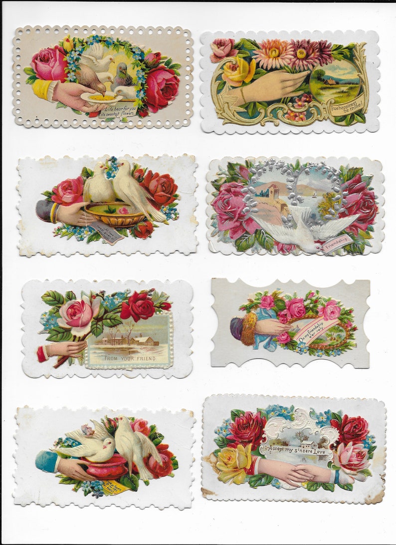 Printable Victorian Calling Cards Instant Digital Download - Etsy