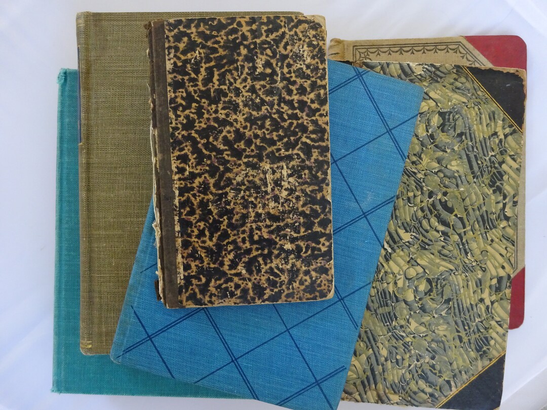 Printable Vintage Book Covers / Front and Back - Etsy