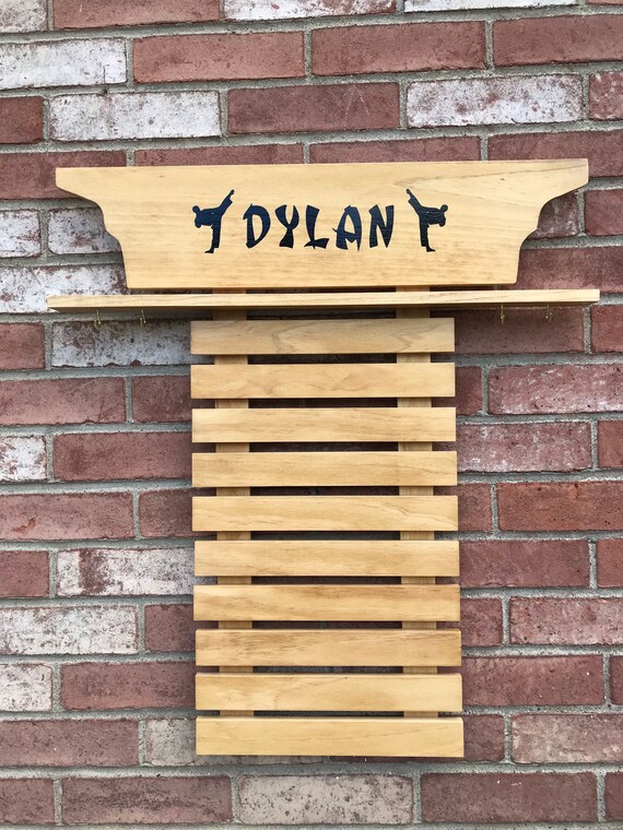 taekwondo belt display