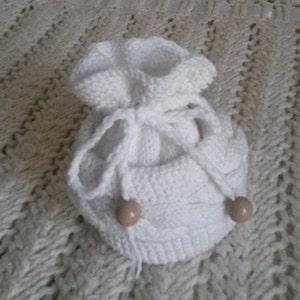 Bonnet Bebe Nouveau Ne Cadeau Naissance Tricot Bebe Laine Fait Etsy