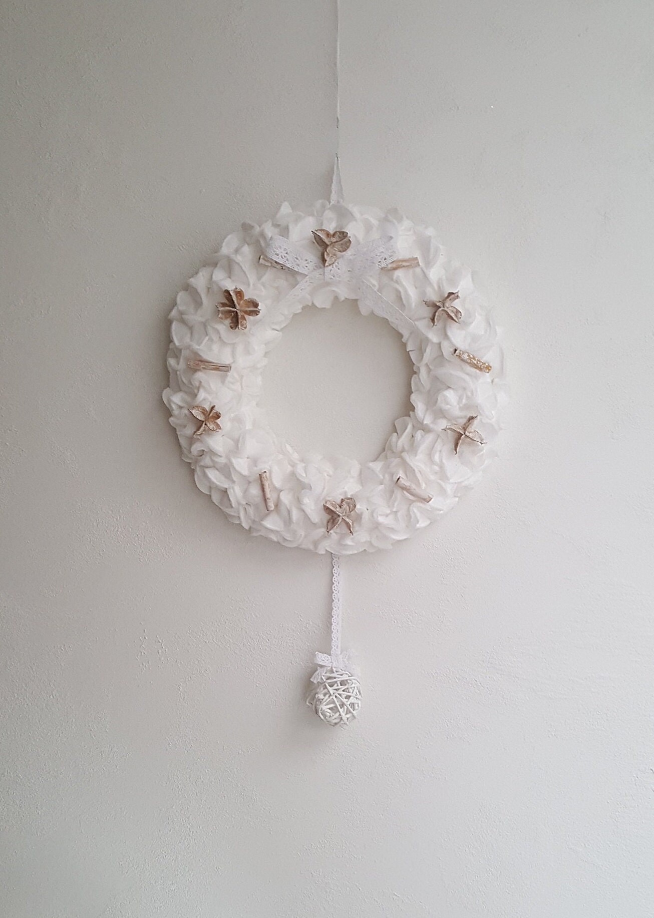 Anneau Floral, Couronne, Cadeau, Décoration Florale et Murale, Lustre, Fleurs, Hiver, Automne , Arra