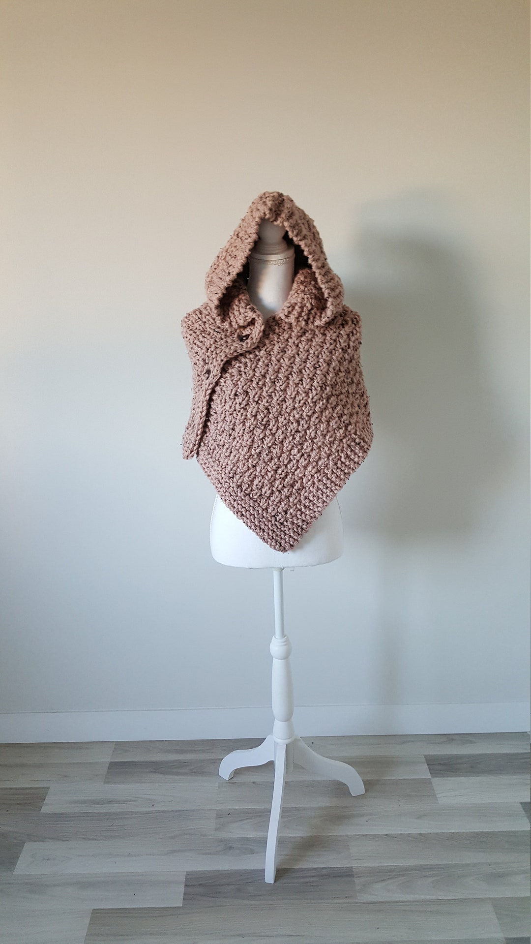 Pdf Knitting Pattern Owner Knitting Poncho Model Knitting Etsy