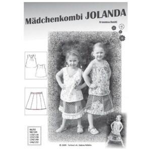 Jolanda Papierschnittmuster Mädchenkombi image 1