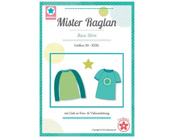 Mister Raglan - Papierschnittmuster - Basic Shirt