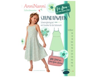 Kleid Strandtänzerin von AnniNanni - Papierschnittmuster