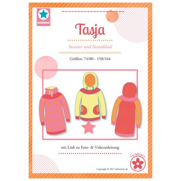 Tasja - Papierschnittmuster - Sweater und Sweatkleid - Kids