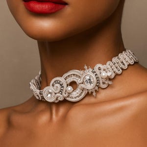 Luxury Swarovski Bridal Choker – Crystal Couture Statement Necklace