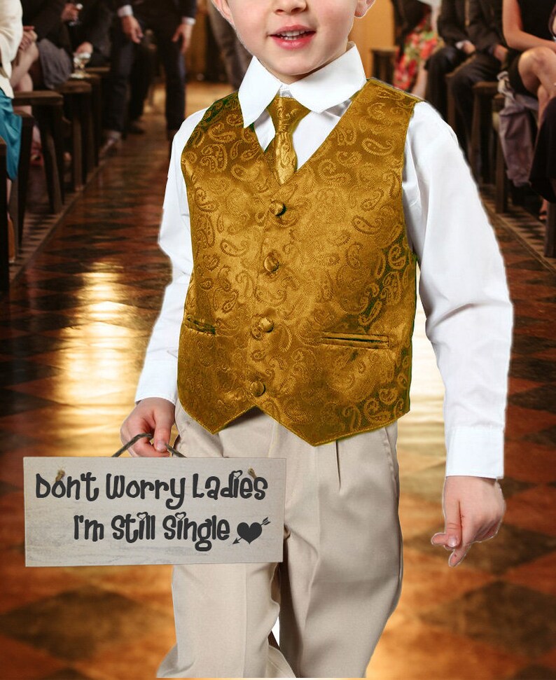 Page Boy Wedding Sign Don't Worry Ladies I'm Still Etsy