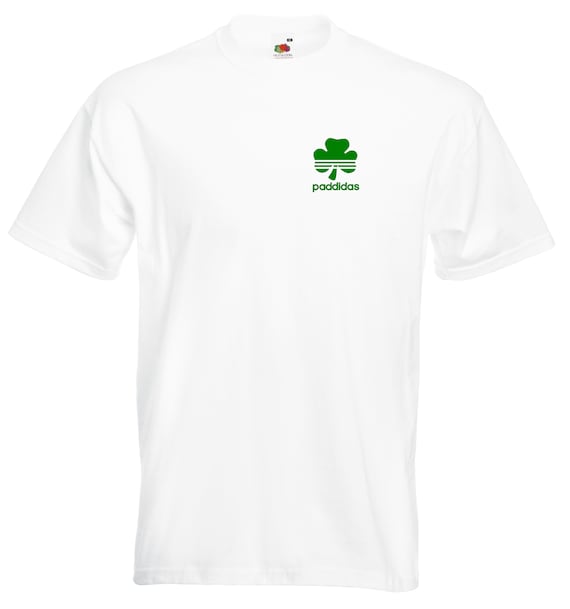 St. Patrick's Day Tee Shirt - Paddidas Spoof Irish T Shirt SP17