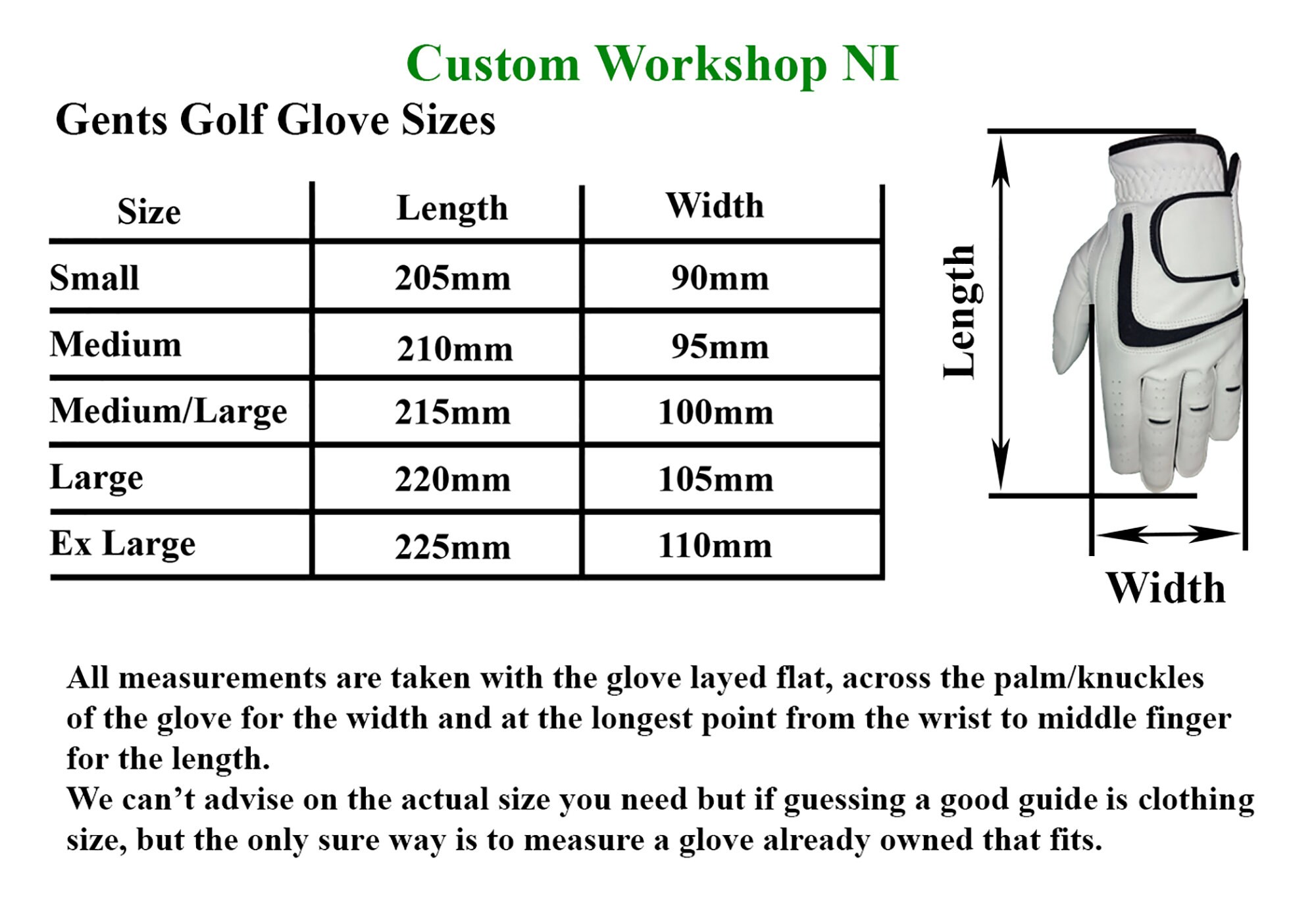 Personalised Leather Golf Glove, with a gold monogram and Matching Gift Box, gift for golfer