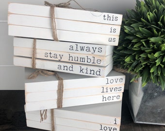 Faux Books Etsy