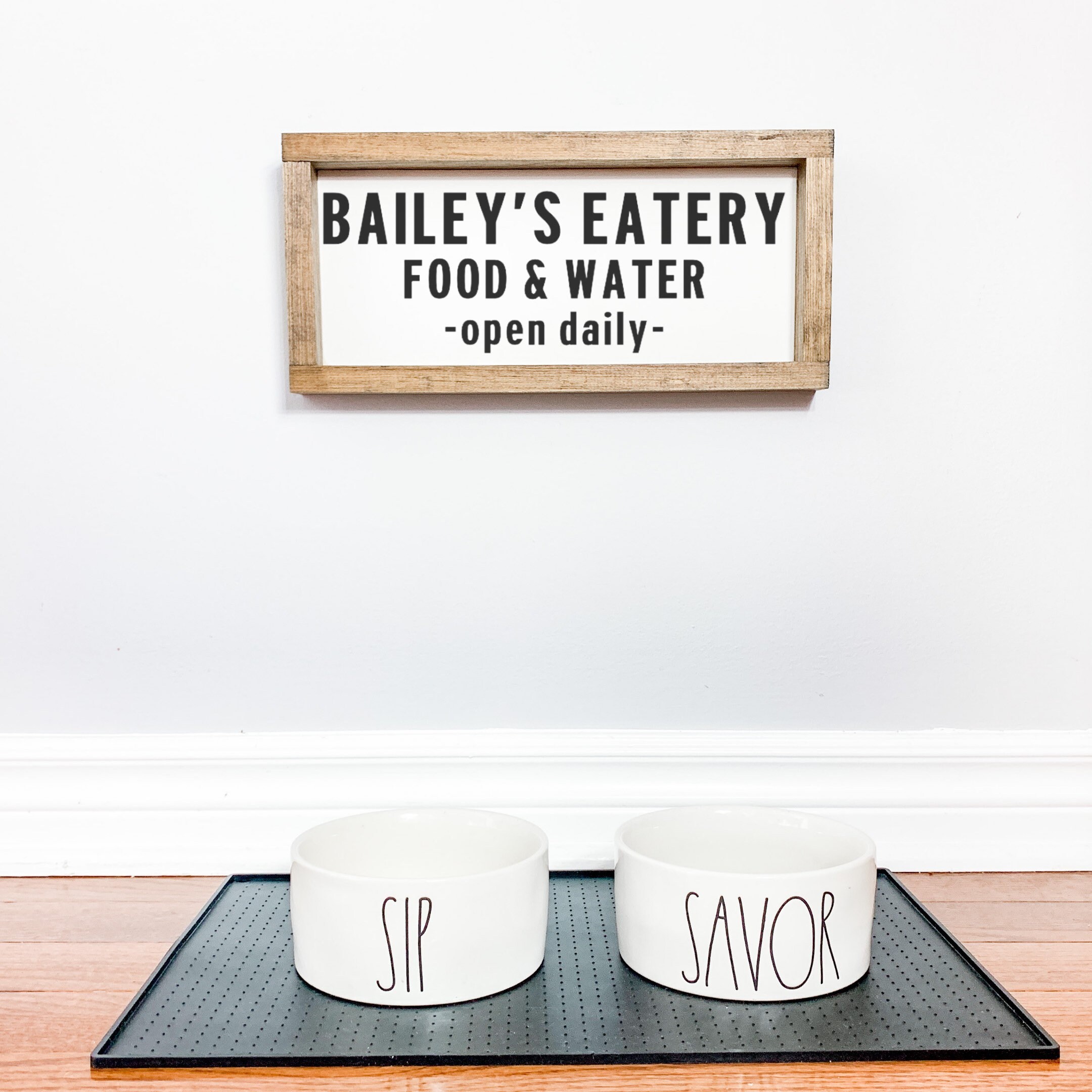 Personalized Dog Food Sign Pet Feeding Sign Pups Eatery Etsy personalized-dog-food-sign-pet-feeding-sign-pups-eatery-etsy