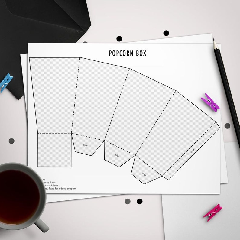 Diy Popcorn Box Diy Templates - Il 794xN.1831358382 Ifgp