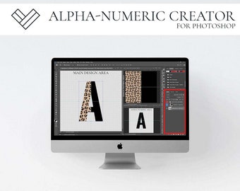 Photoshop Numbers Template - Etsy