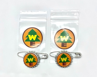 We Bottle Cap Pins Wilderness Explorer